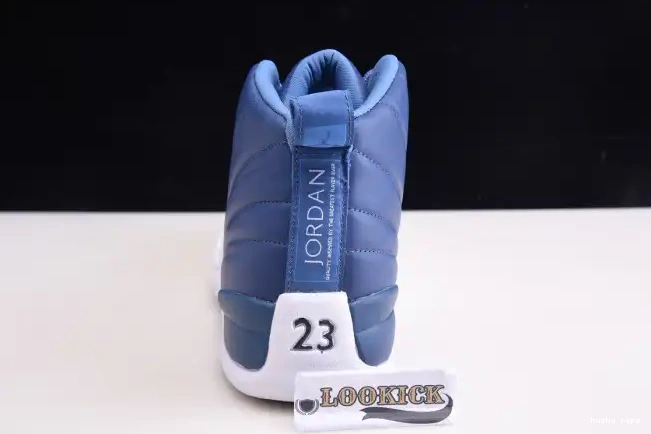 Cheap Husky Retro Air Jordan Blue 12 Stone 130690-404 0621